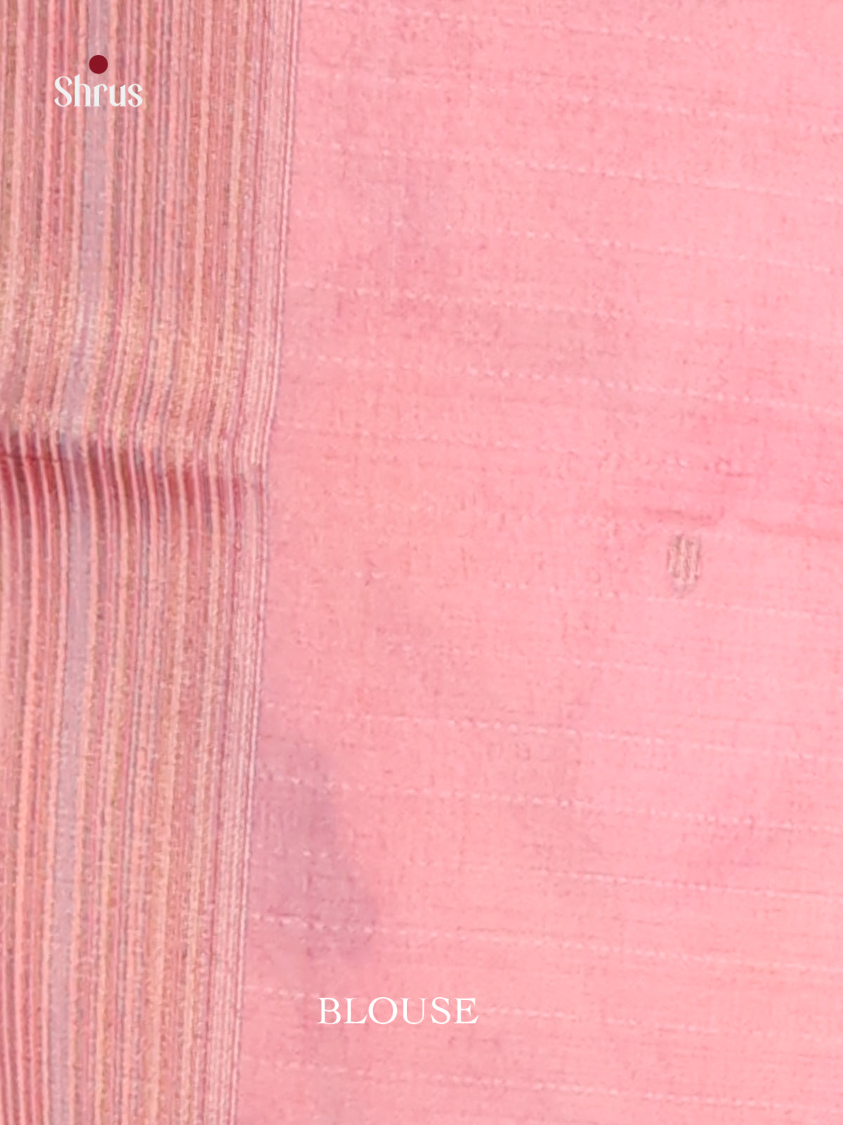 Pink - Semi Tussar Saree