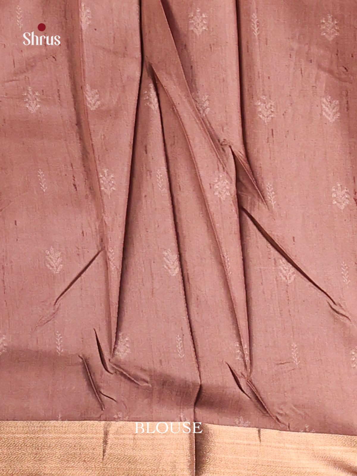 Blue & Pink- Semi matka Saree