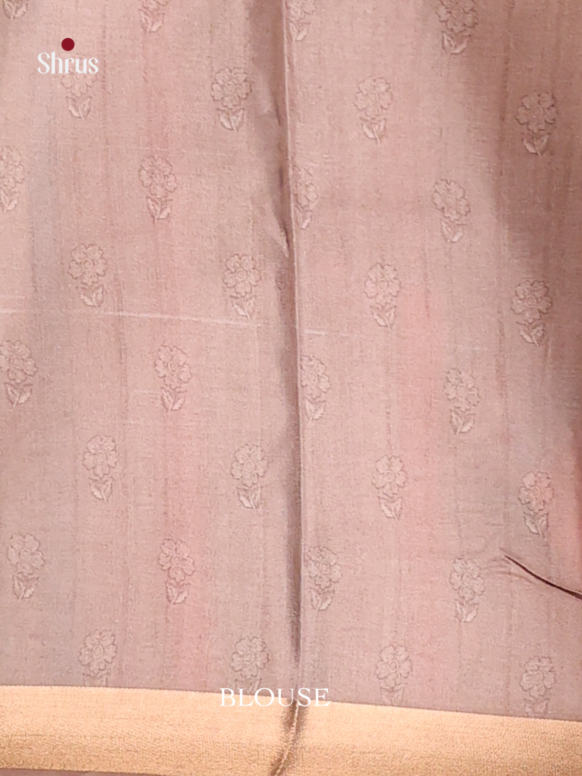 Cream & Grey - Semi matka Saree