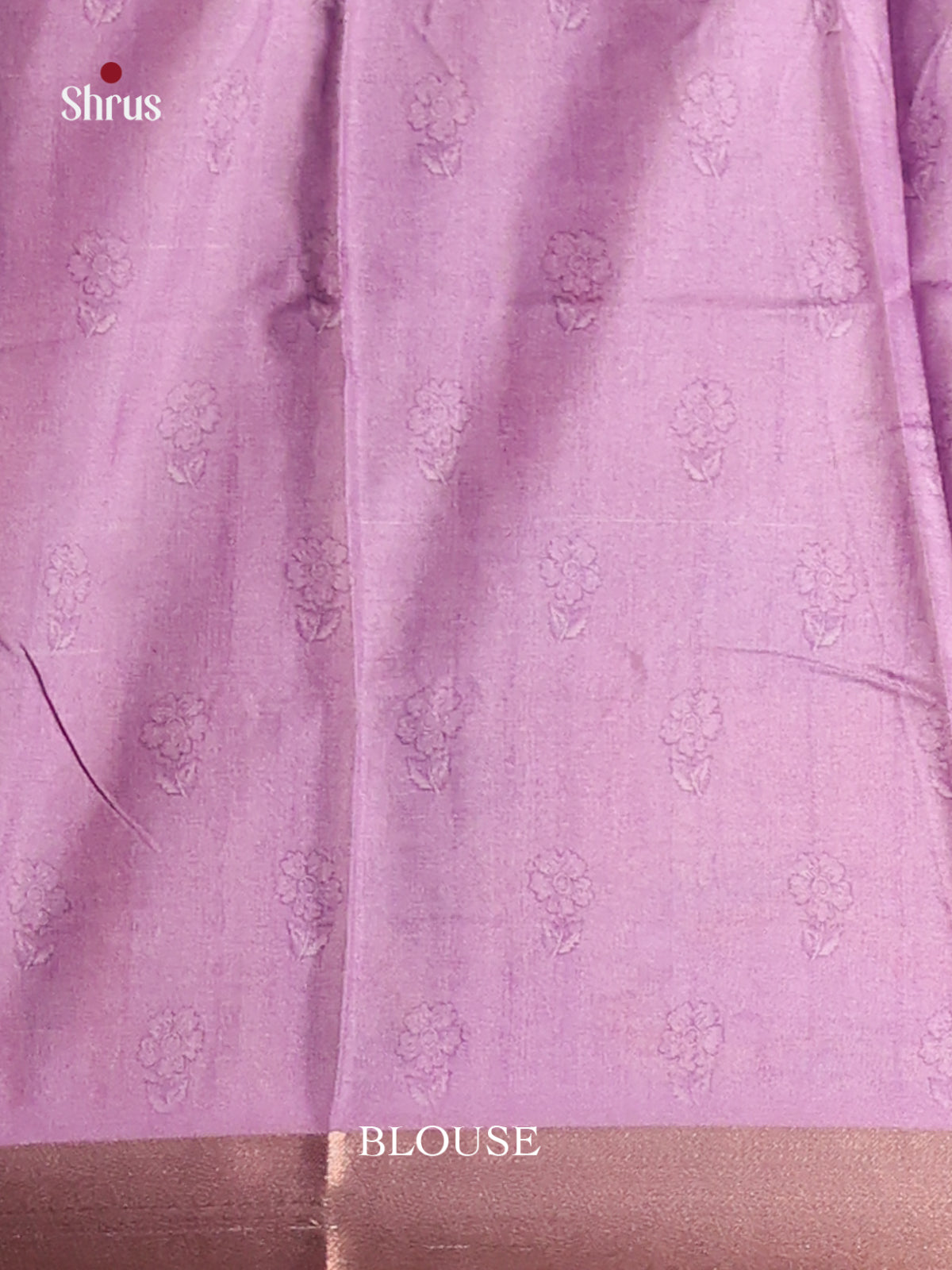 Lavender - Semi Matka Saree