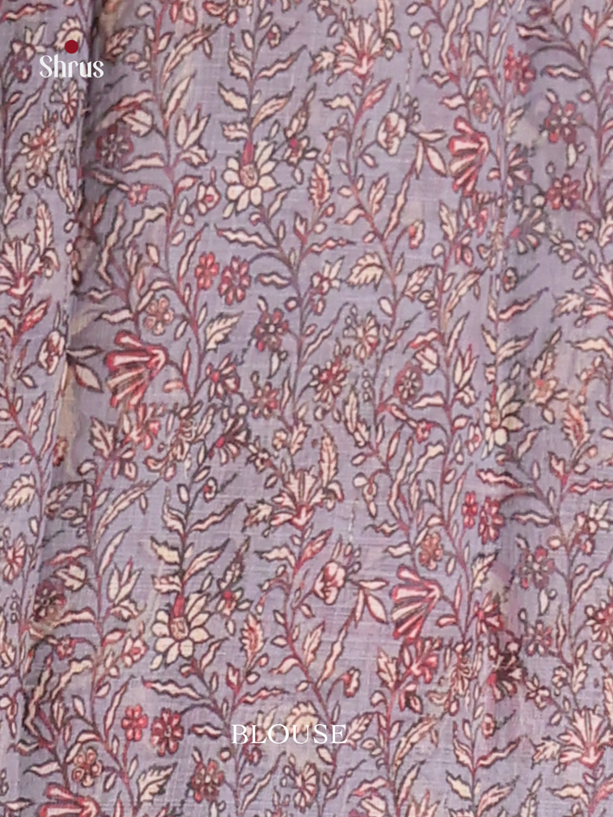 Green & Lavender - Linen Cotton Saree