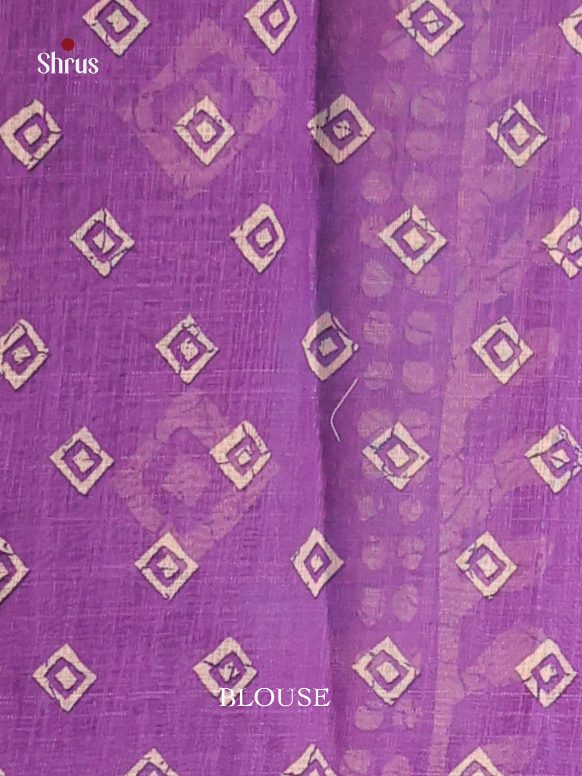 Green & Purple - Linen Cotton Saree