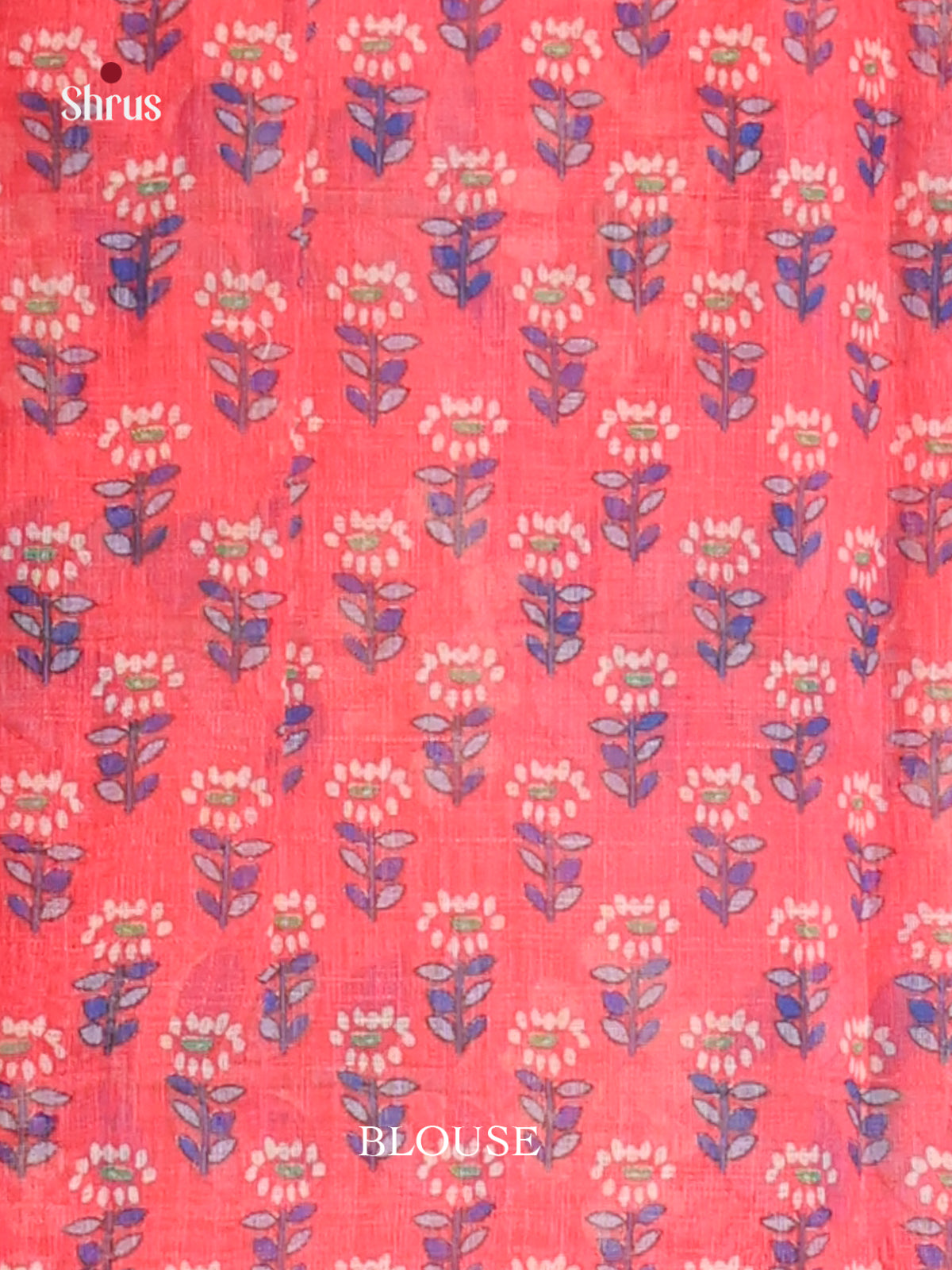 Grey & Orange- Linen Cotton Saree