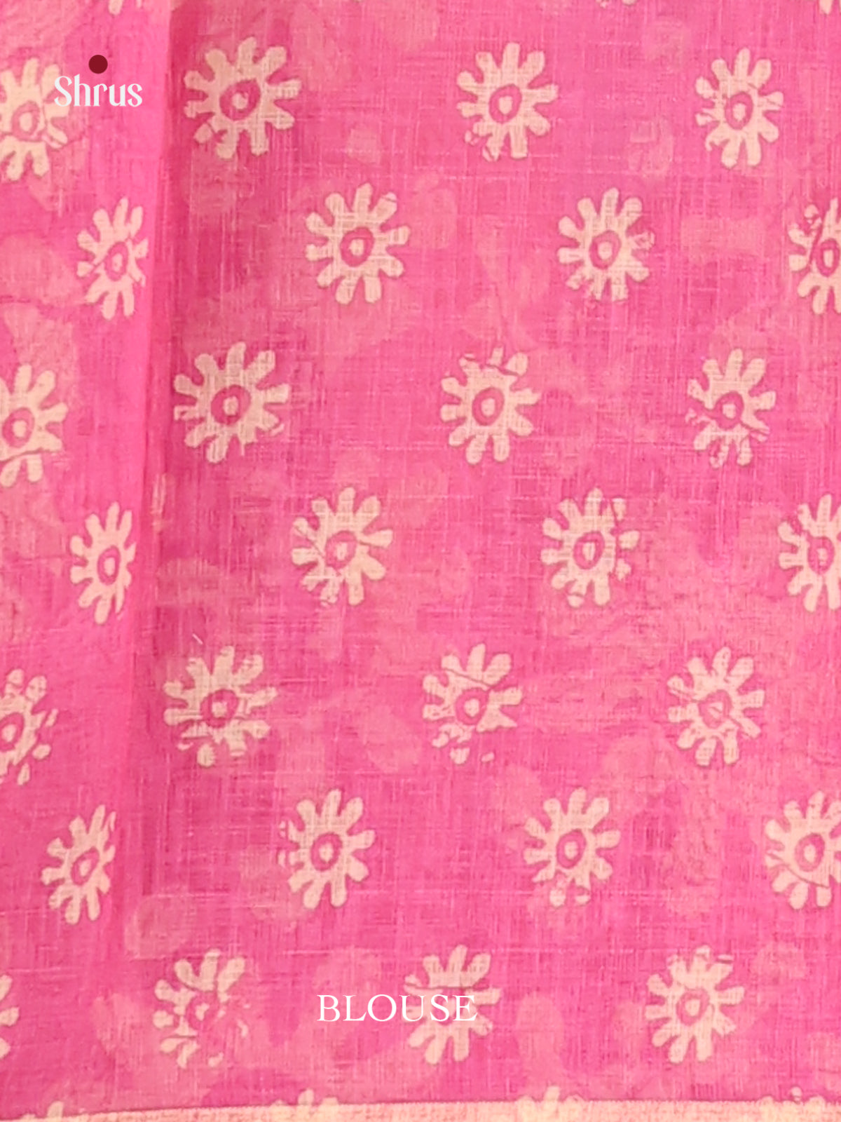 DFS27070 - Linen Cotton Saree - Shop on Shrus.com