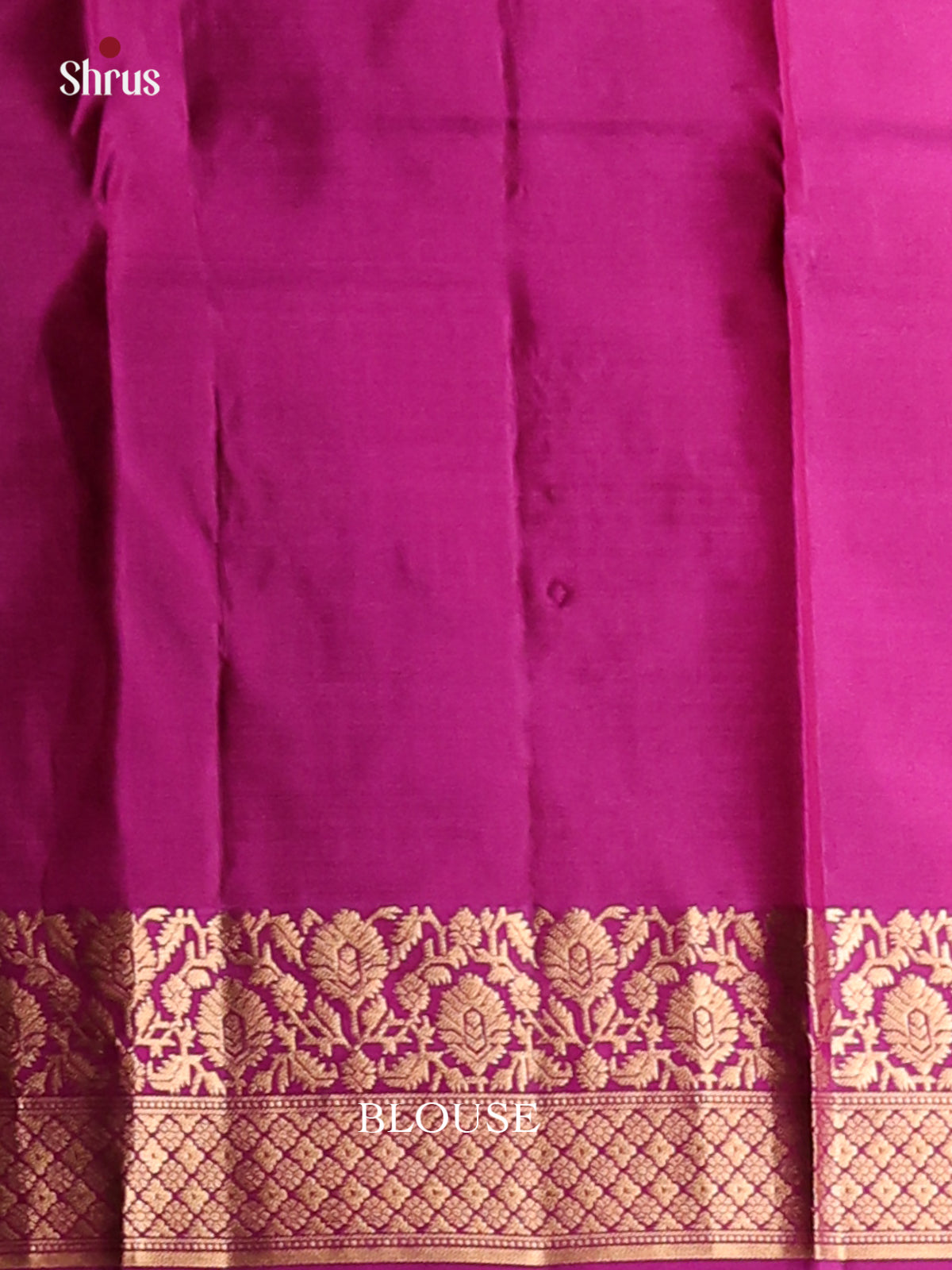 Beautiful Purple Single tone Kanchipuram Silk Saree gleams with gold zari floral buttas-2