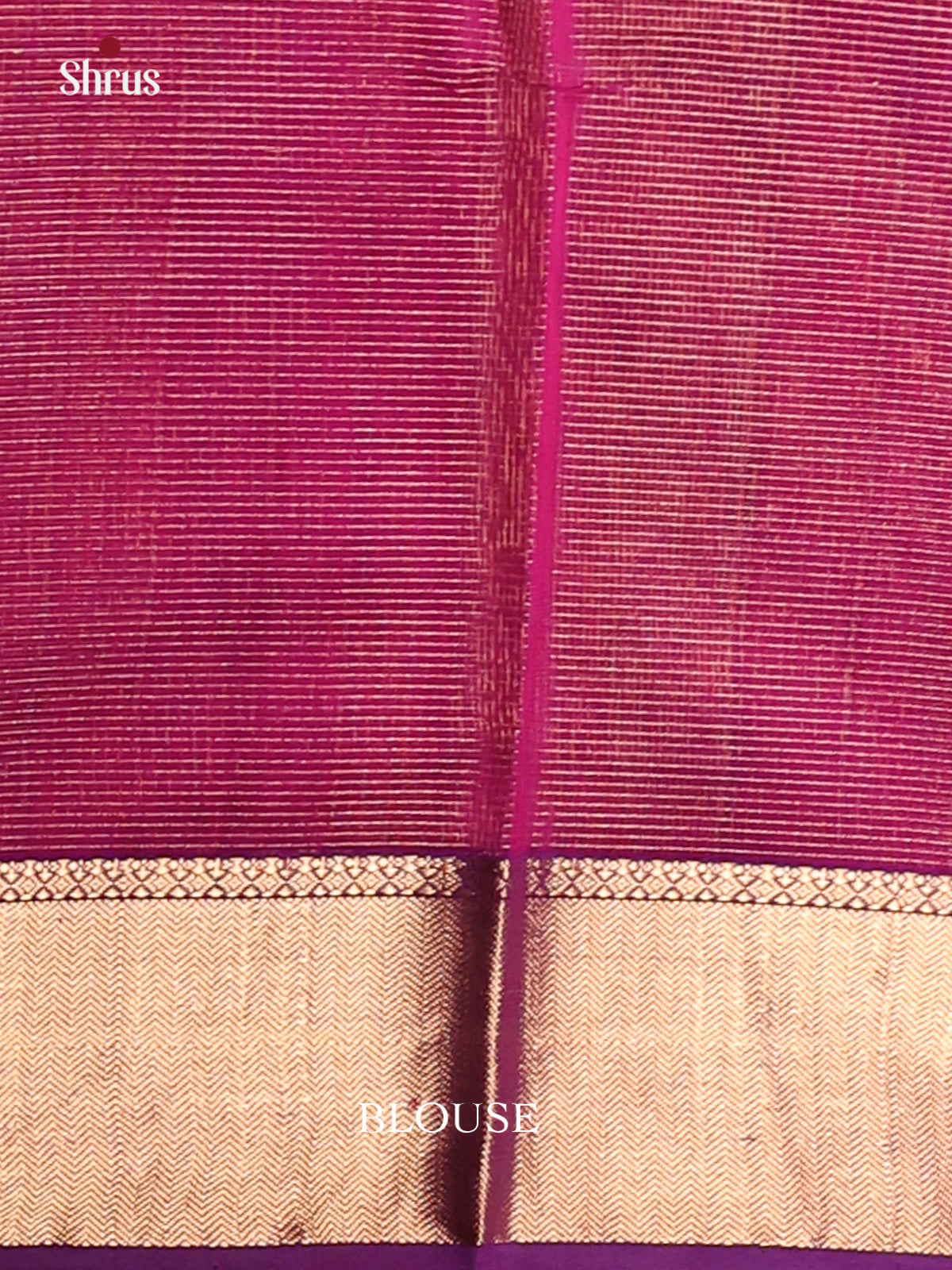 Purple & Violet- Maheshwari silkcotton Saree - Shop on Shrus.com