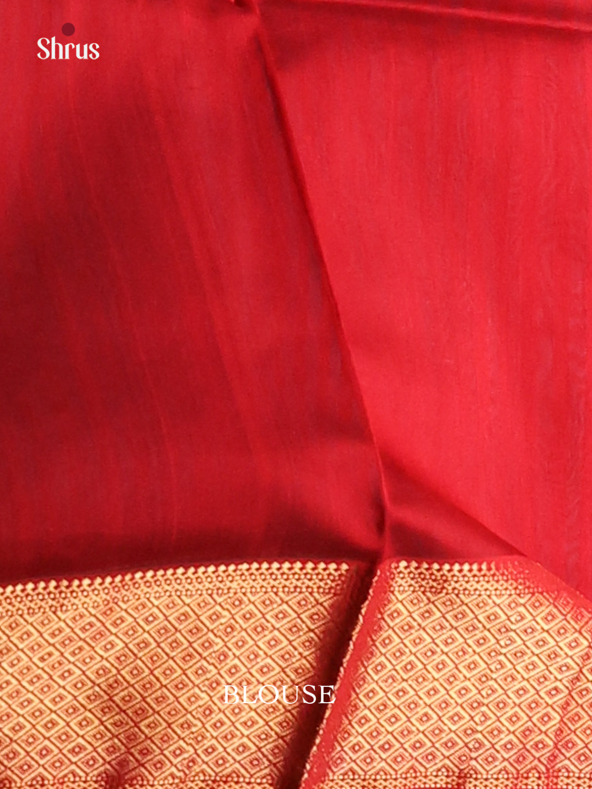 Grey & Red - Maheshwari silkcotton Saree