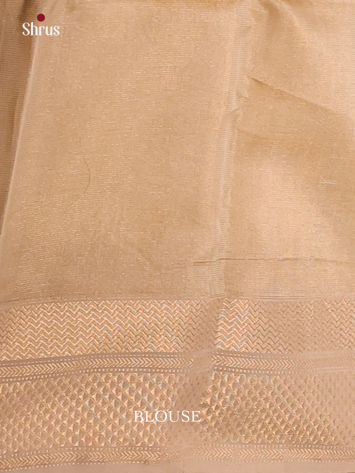 Dull Gold(single Tone) - Maheshwari silkcotton Saree