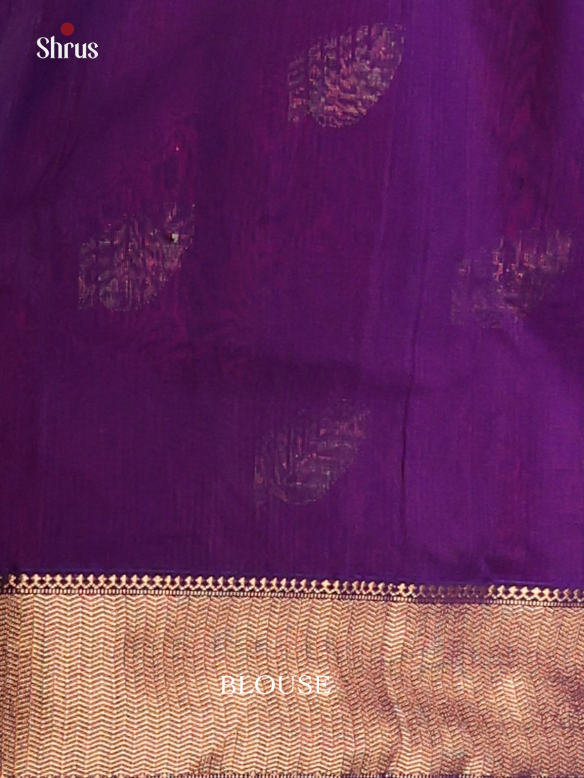 Majenta & Violet- Maheshwari silkcotton Saree