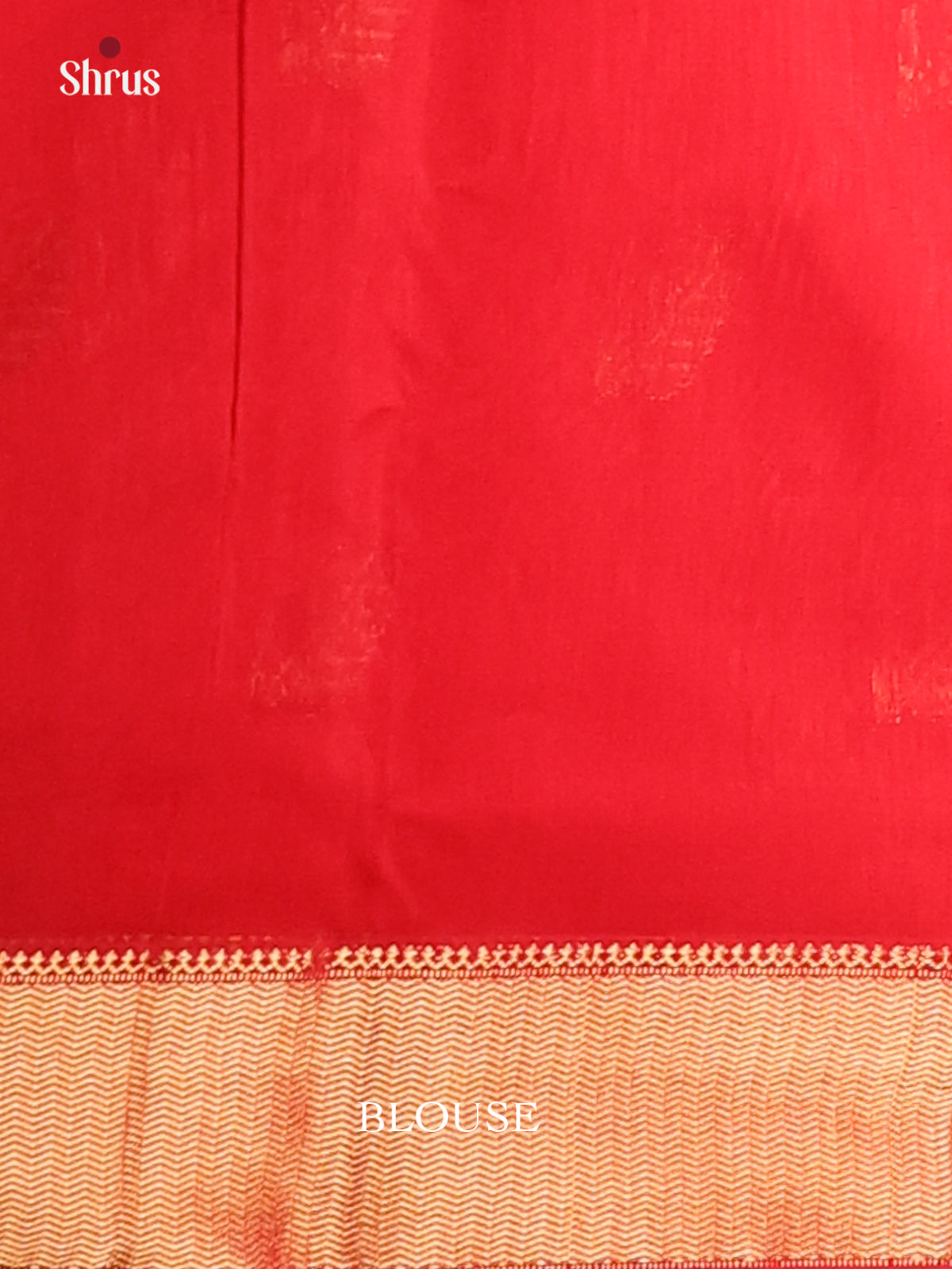 Red(Single Tone) - Maheshwari silkcotton Saree