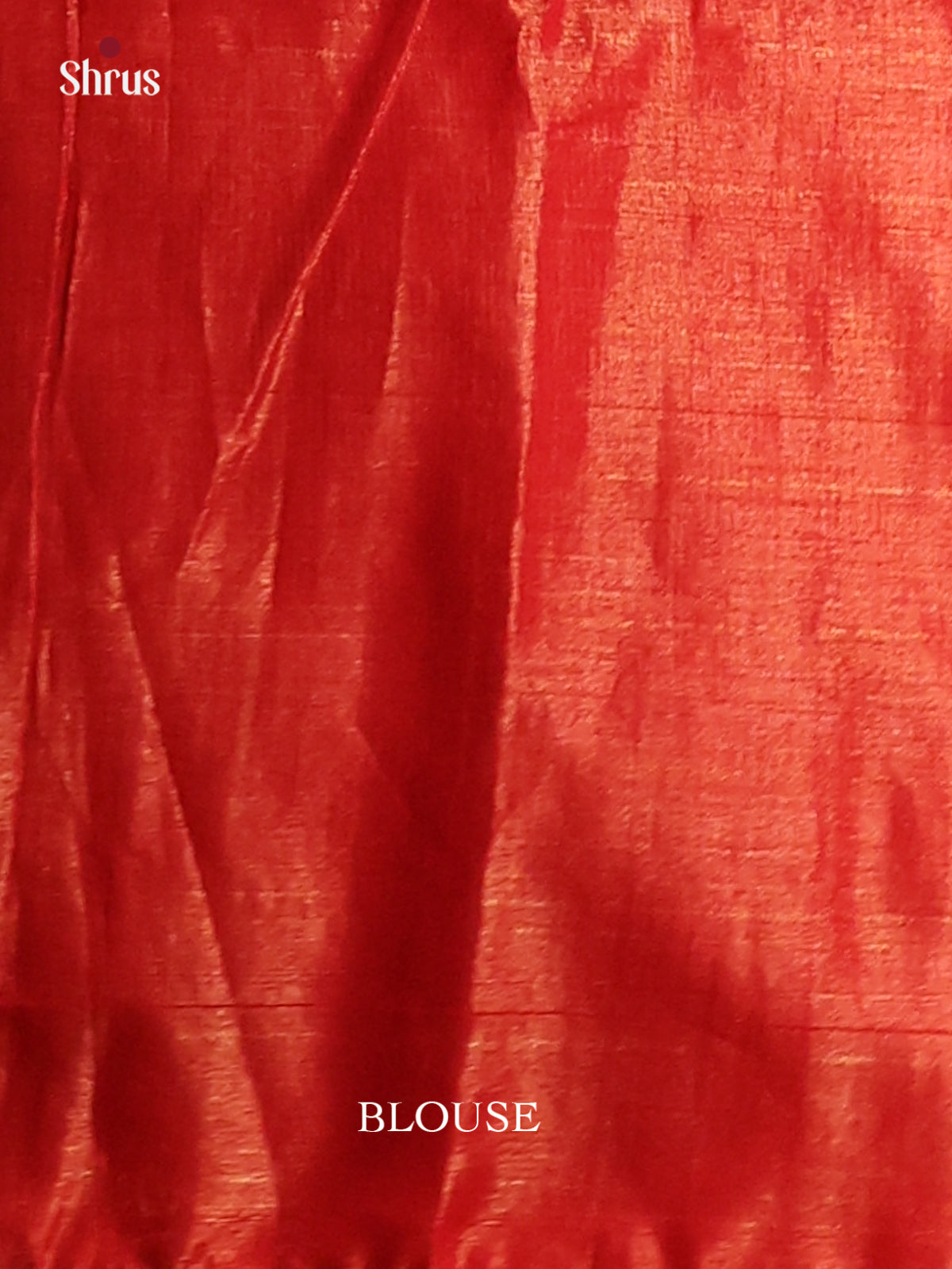 Red(Single Tone) - Maheshwari silkcotton Saree