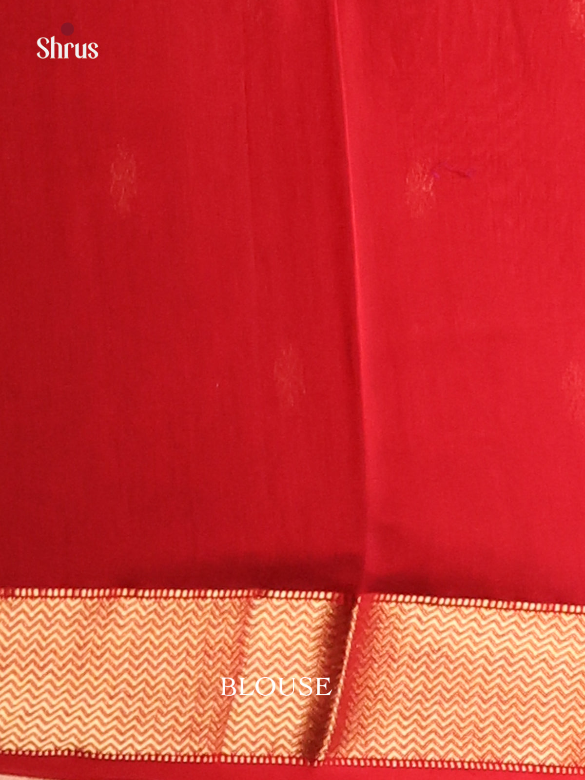 Green & Red - Maheshwari silkcotton Saree