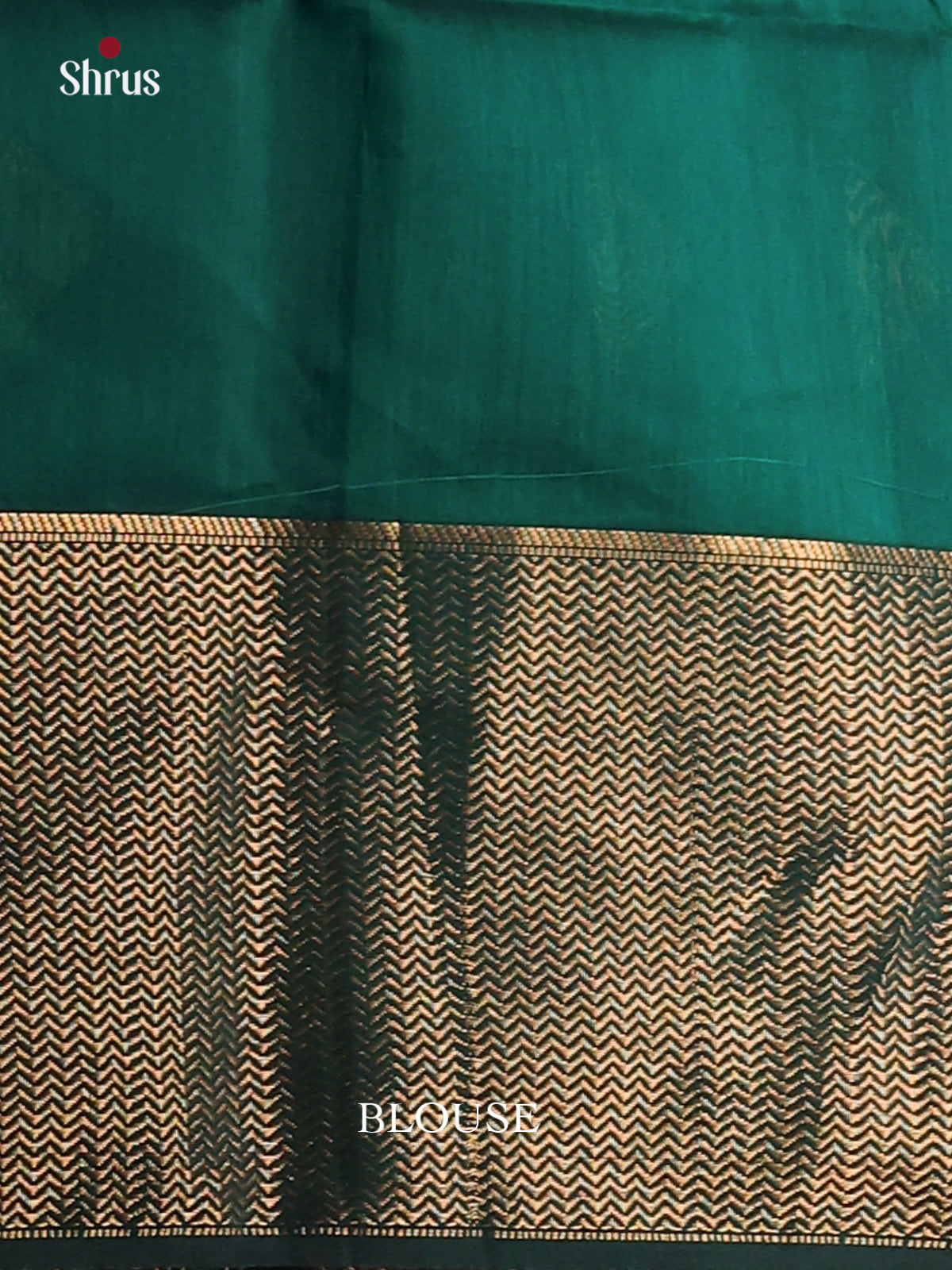 Peacock Green(Single Tone) - Maheshwari silkcotton Saree