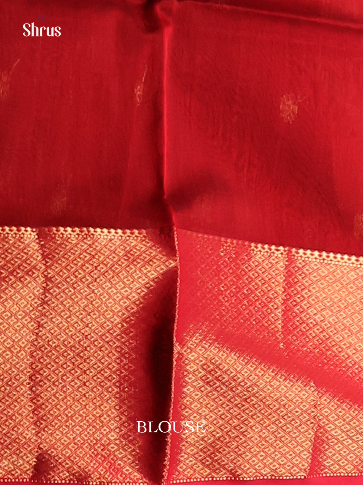 Black & Red - Maheshwari silkcotton Saree