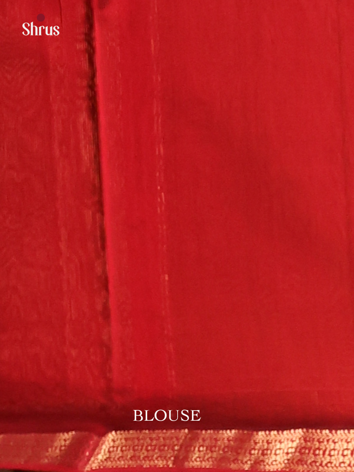 Green & Red- Maheshwari silkcotton Saree