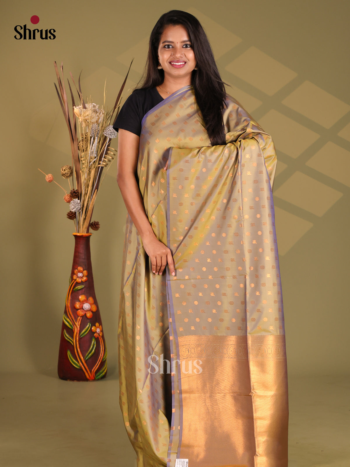 DGS02027 - Semi Softsilk Saree