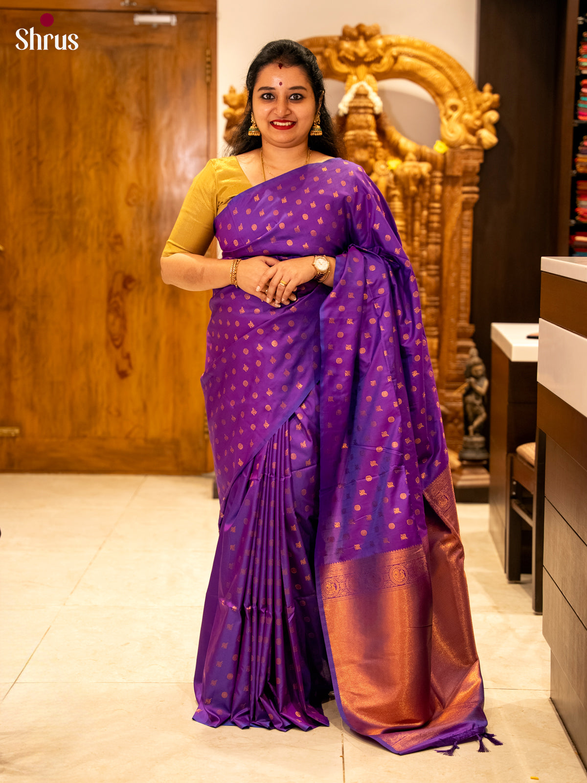 DGS02030 - Semi Softsilk Saree