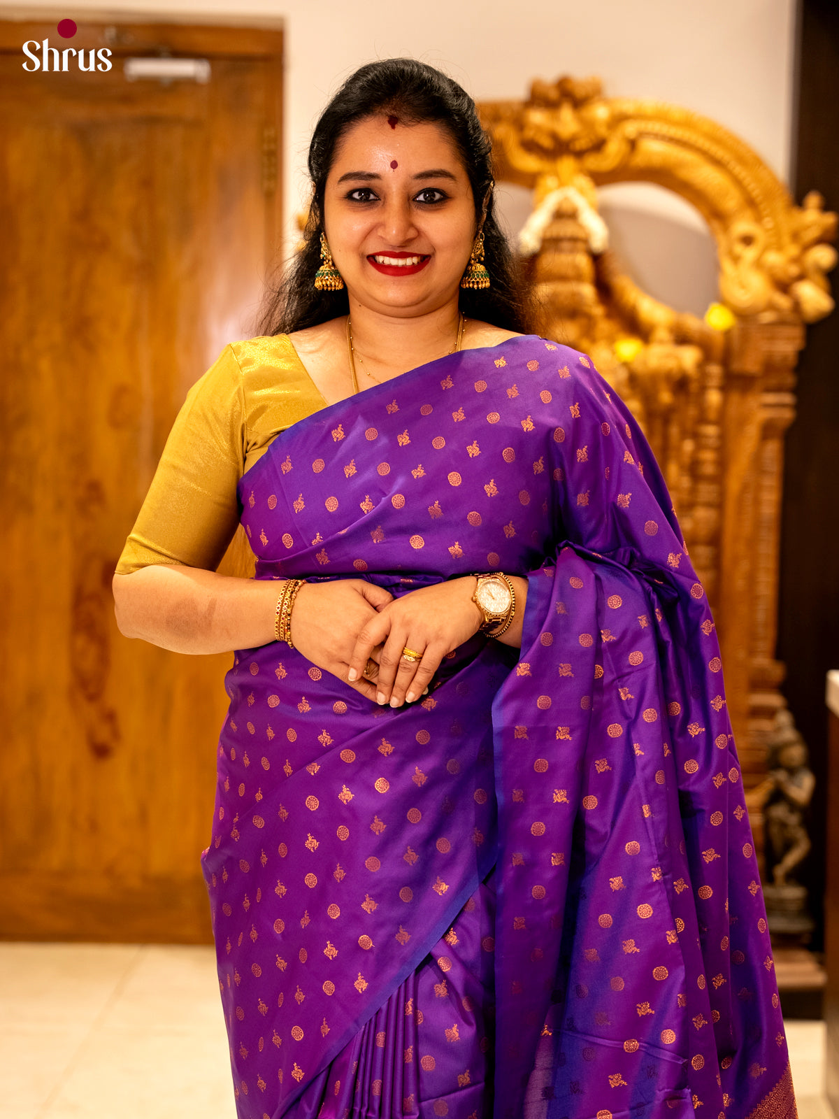 DGS02030 - Semi Softsilk Saree