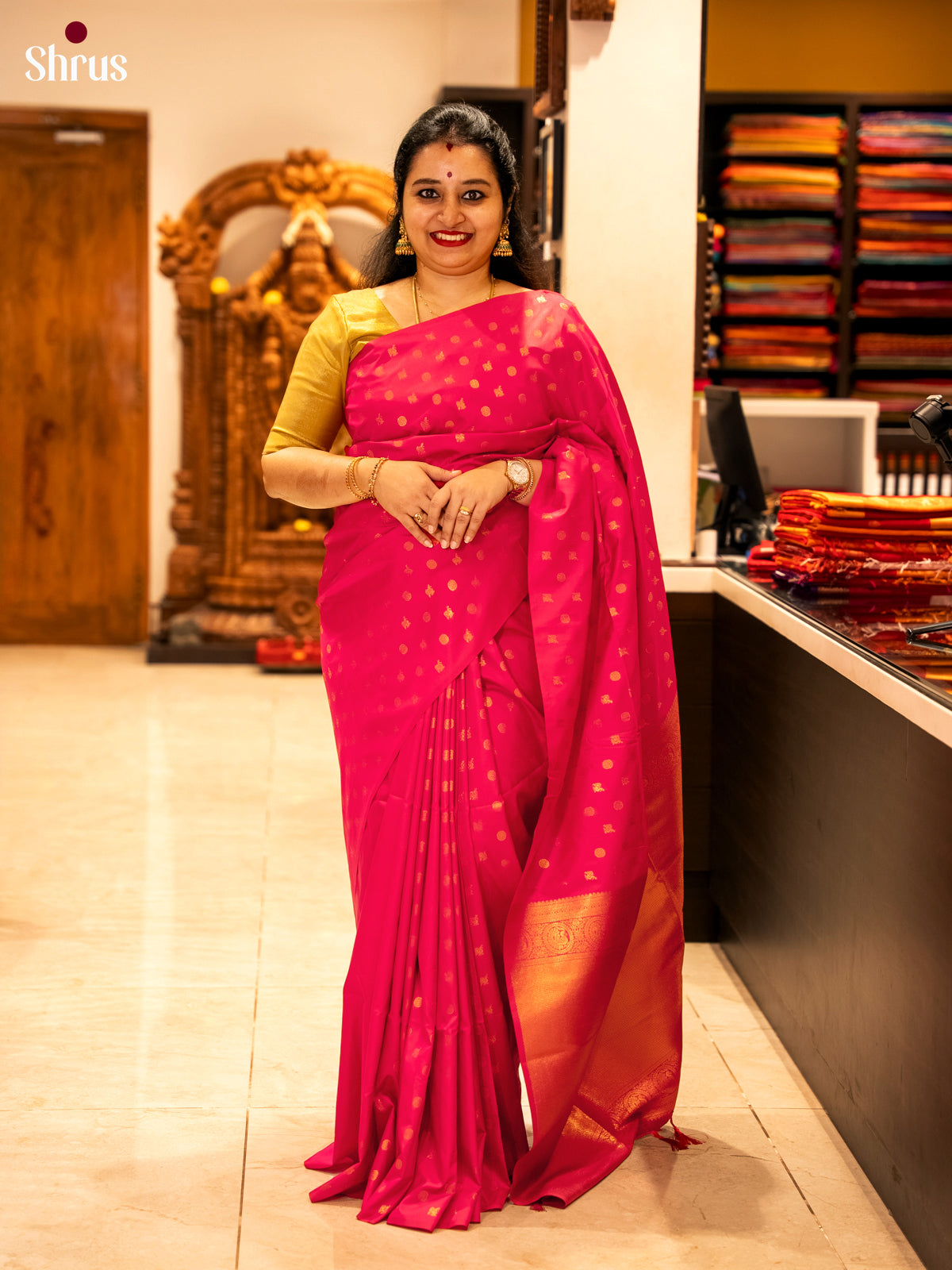 DGS02031 - Semi Softsilk Saree