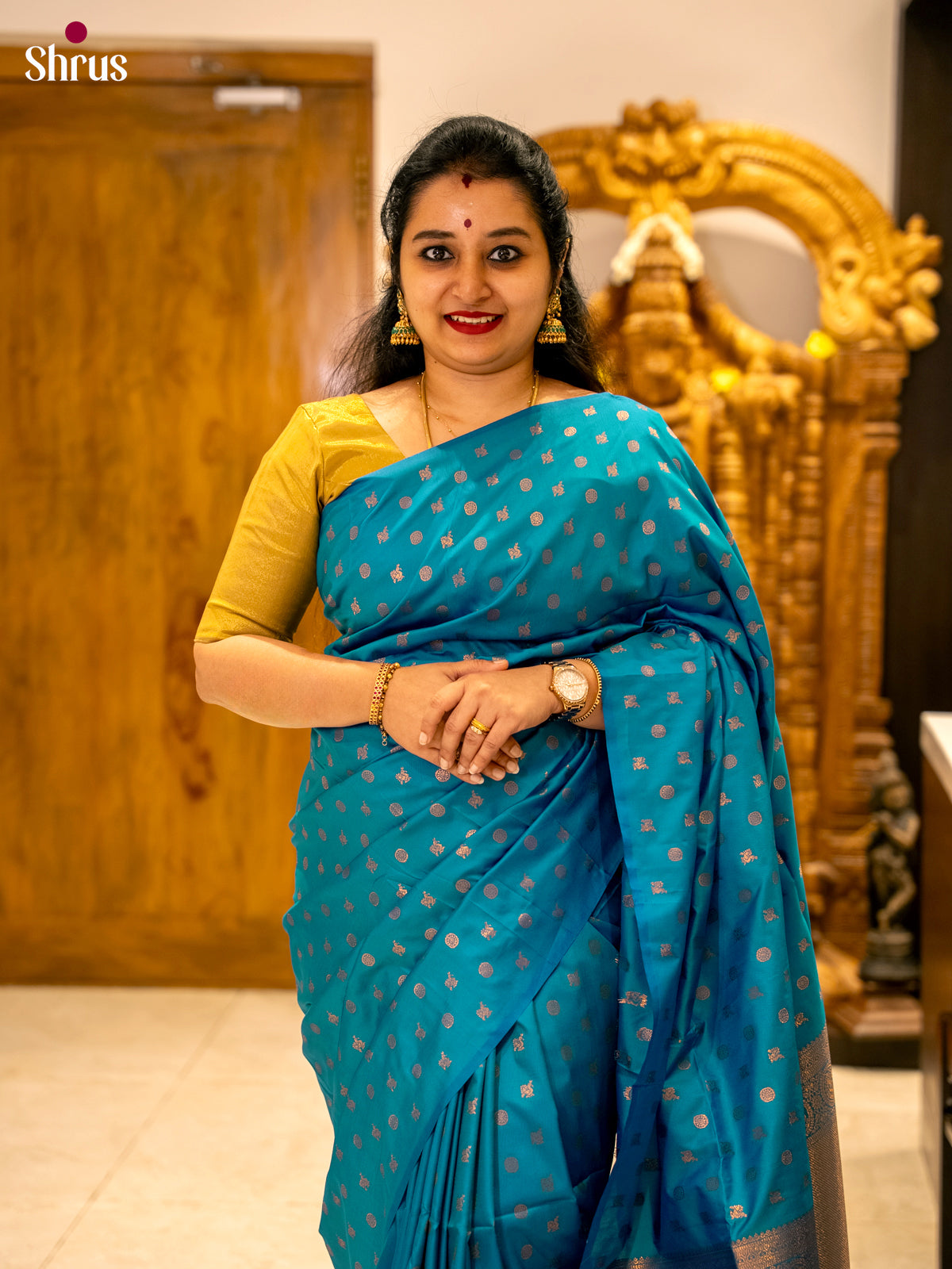 DGS02032 - Semi Softsilk Saree