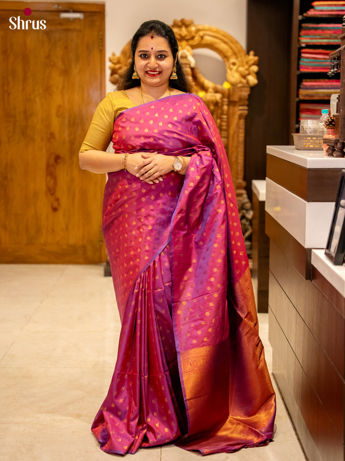 DGS02034 - Semi Softsilk Saree