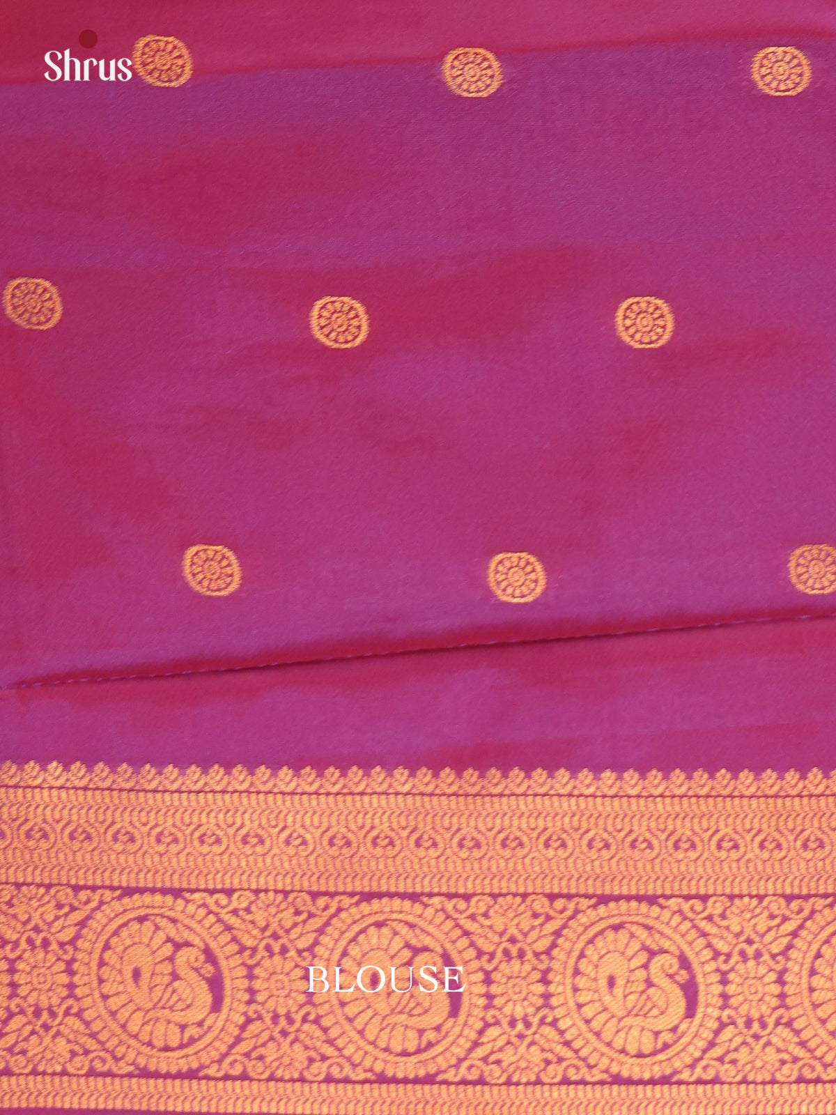 Purple - Semi Softsilk Saree
