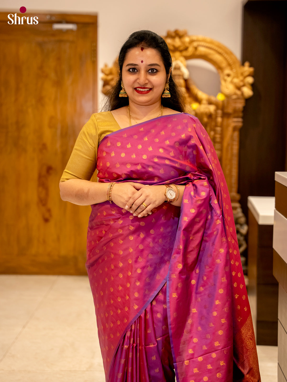 DGS02034 - Semi Softsilk Saree