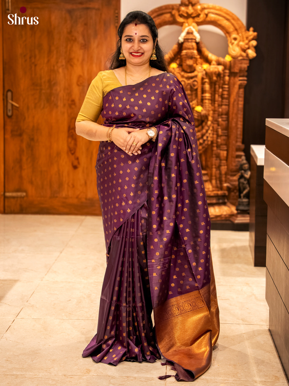 DGS02040 - Semi Softsilk Saree