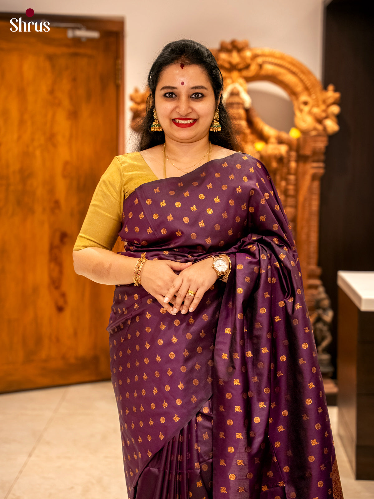 DGS02040 - Semi Softsilk Saree