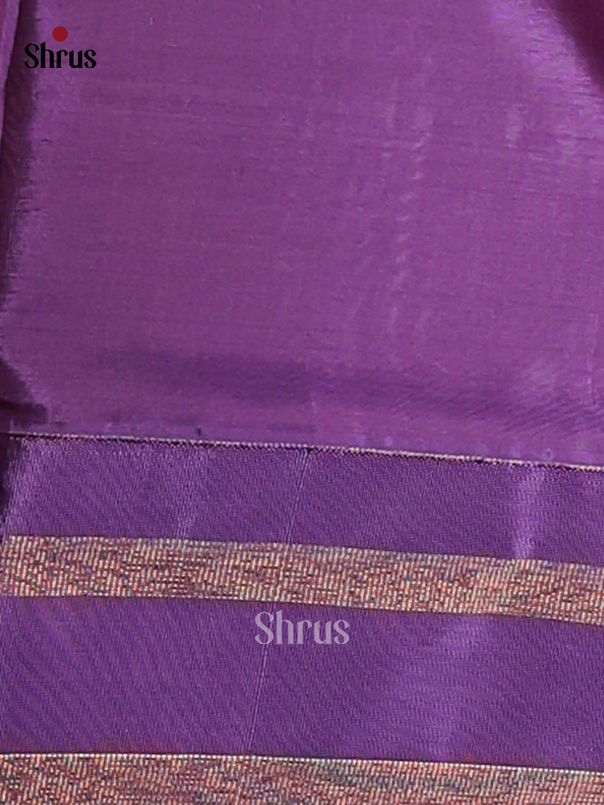 Light Green & Violet - Banana Pith Saree - Shop on Shrus.com