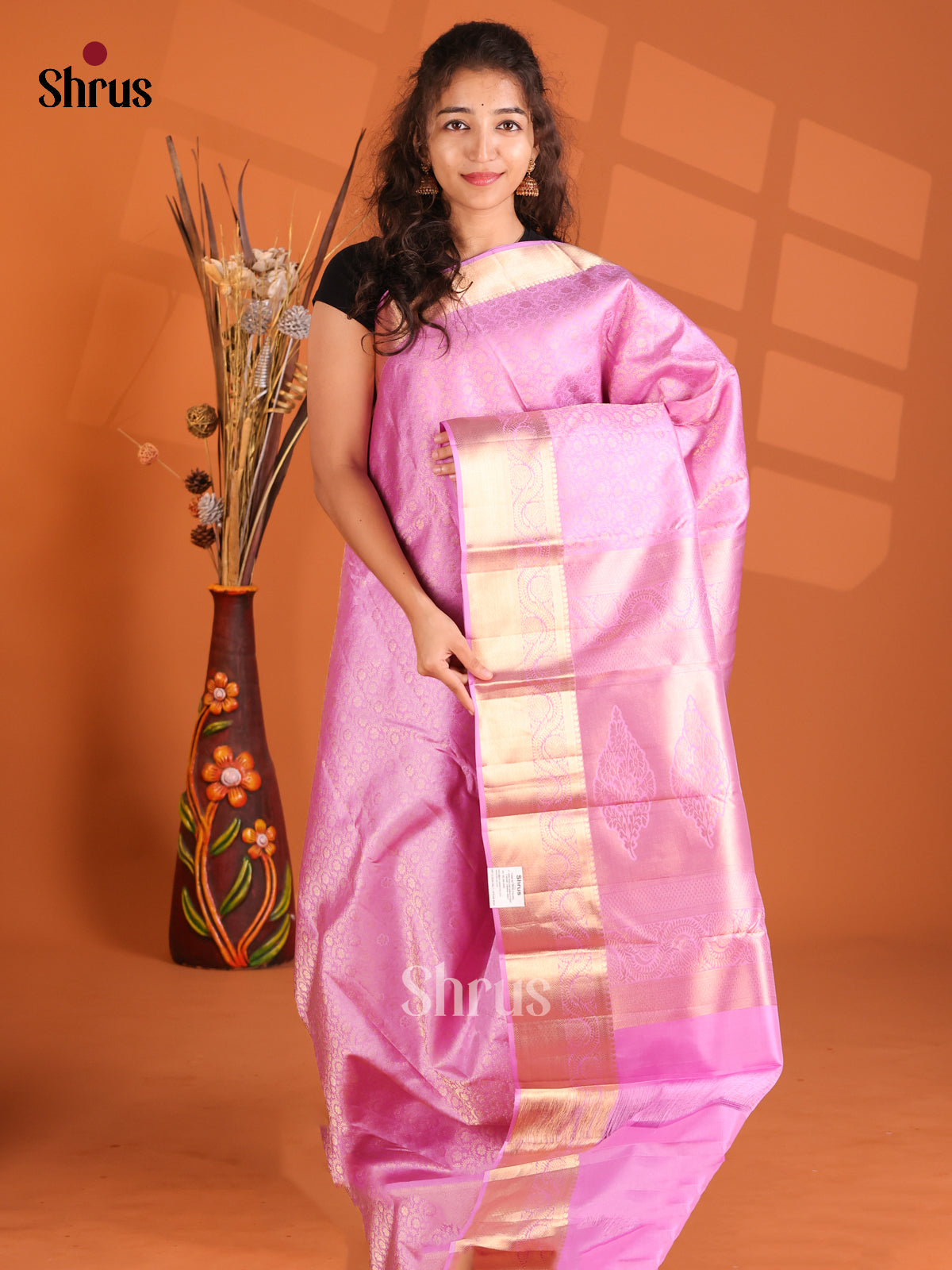 DGS05041 - Kanchipuram silk (HR) Saree