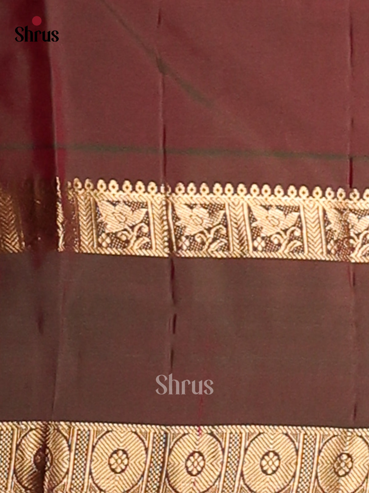 Pink & Double Shaded Green Kanchipuram silk Saree with rettaipet zari border-2
