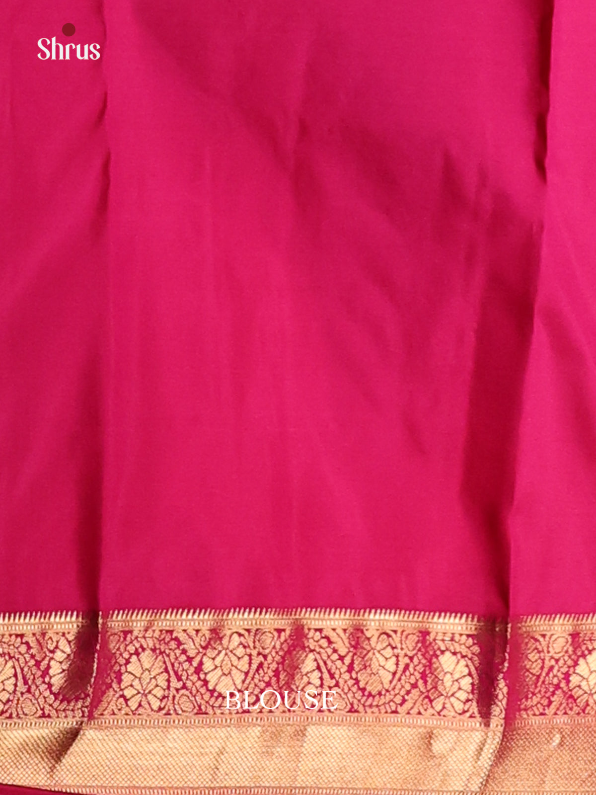 Violet & Purple Kanchipuram silk Saree with gold zari floral buttas