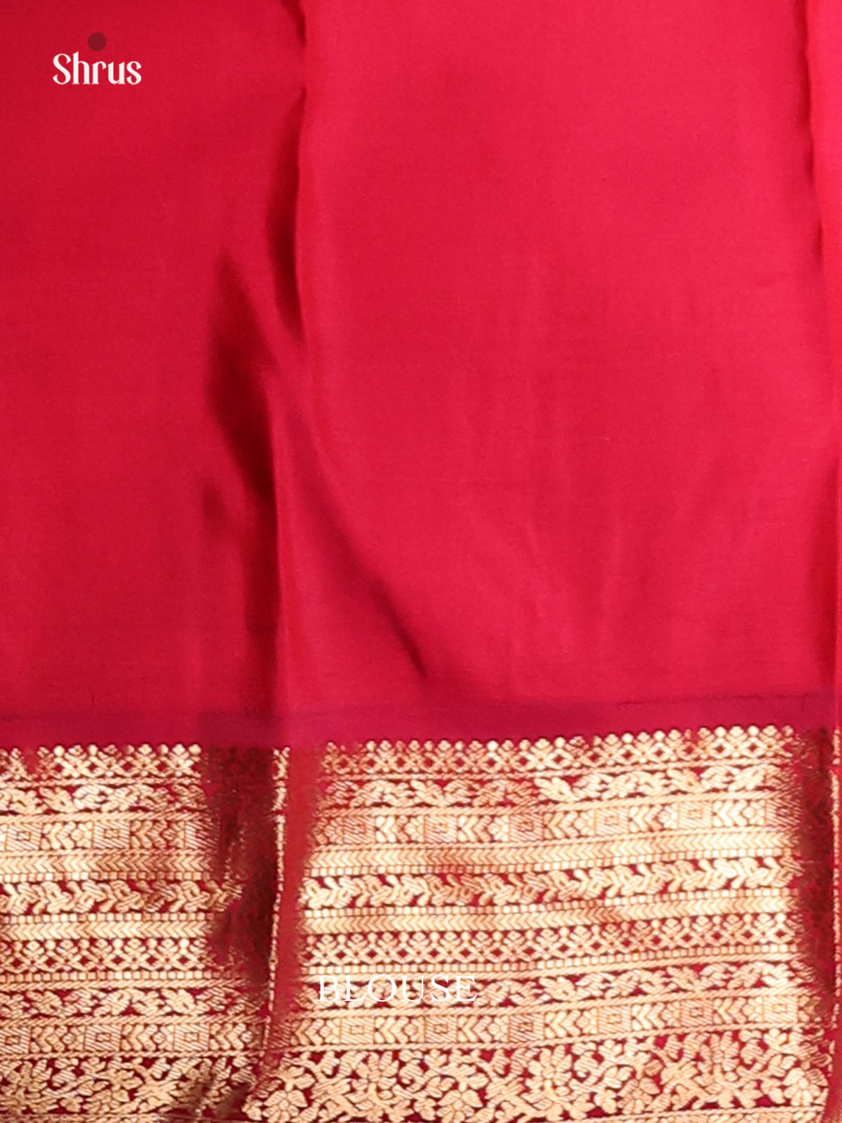 Classy Pastel Green & Red Kanchipuram silk Saree with zari brocade-2