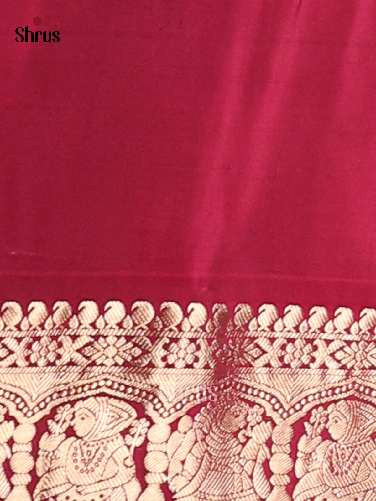 Radiant Blue & Maroon vanasingaram Soft Silk Saree with floral brocade-2