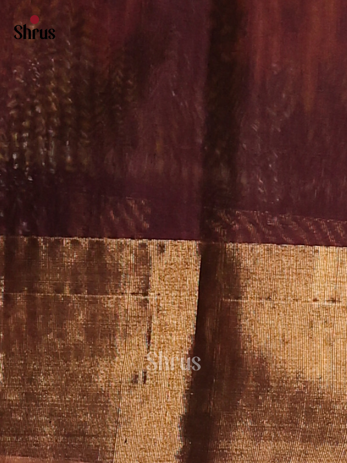 Lime Green & Maroon- Pochampally sico Saree - Shop on Shrus.com