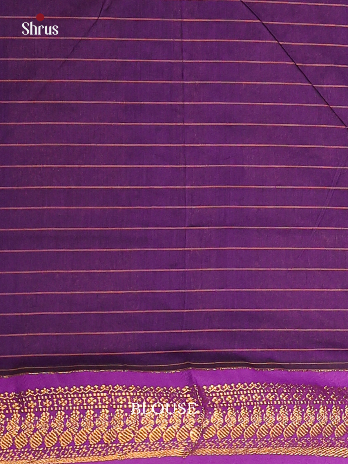 Blue & Violet - Kalyani Cotton Saree