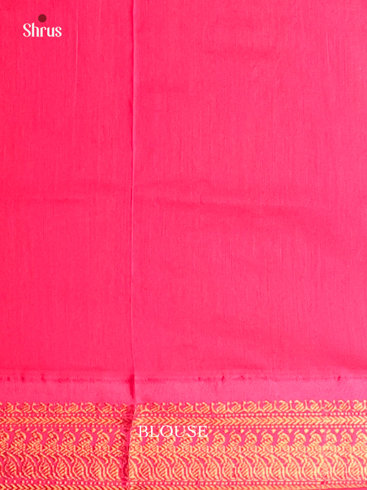 Yellow & Pink- Kalyani Cotton Saree - Shop on Shrus.com