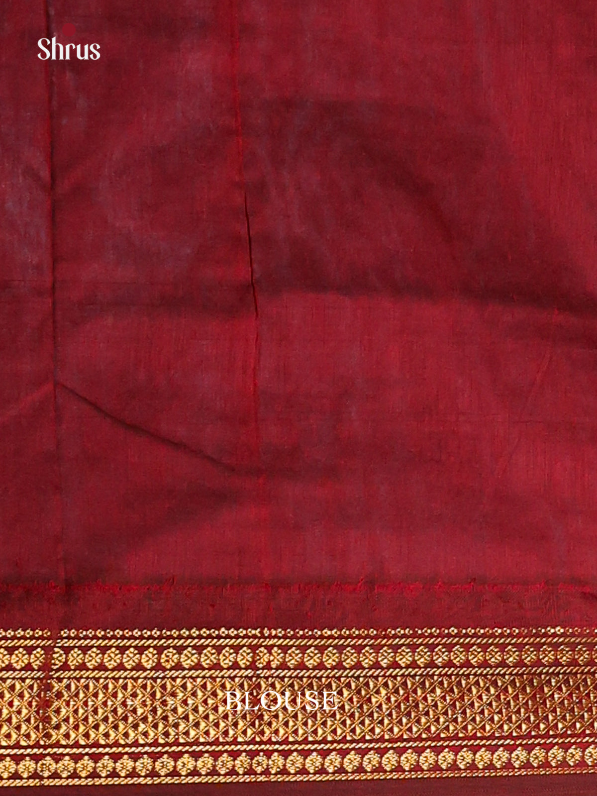 Blue & Maroon- Kalyani Cotton Saree