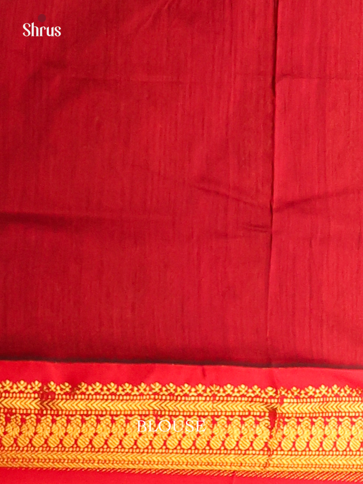 Blue & Maroon - Kalyani Cotton Saree