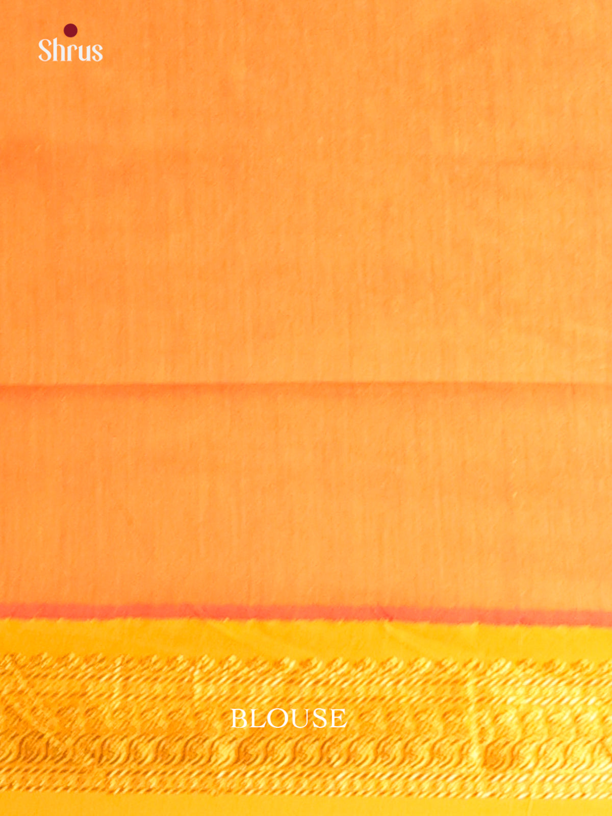 Violet & Yellow - Kalyani Cotton Saree - Shop on Shrus.com