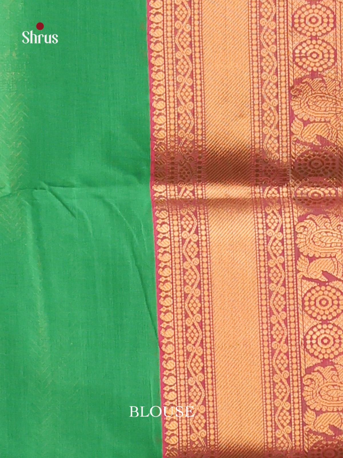 Green & Maroon- Chettinad Cotton Saree
