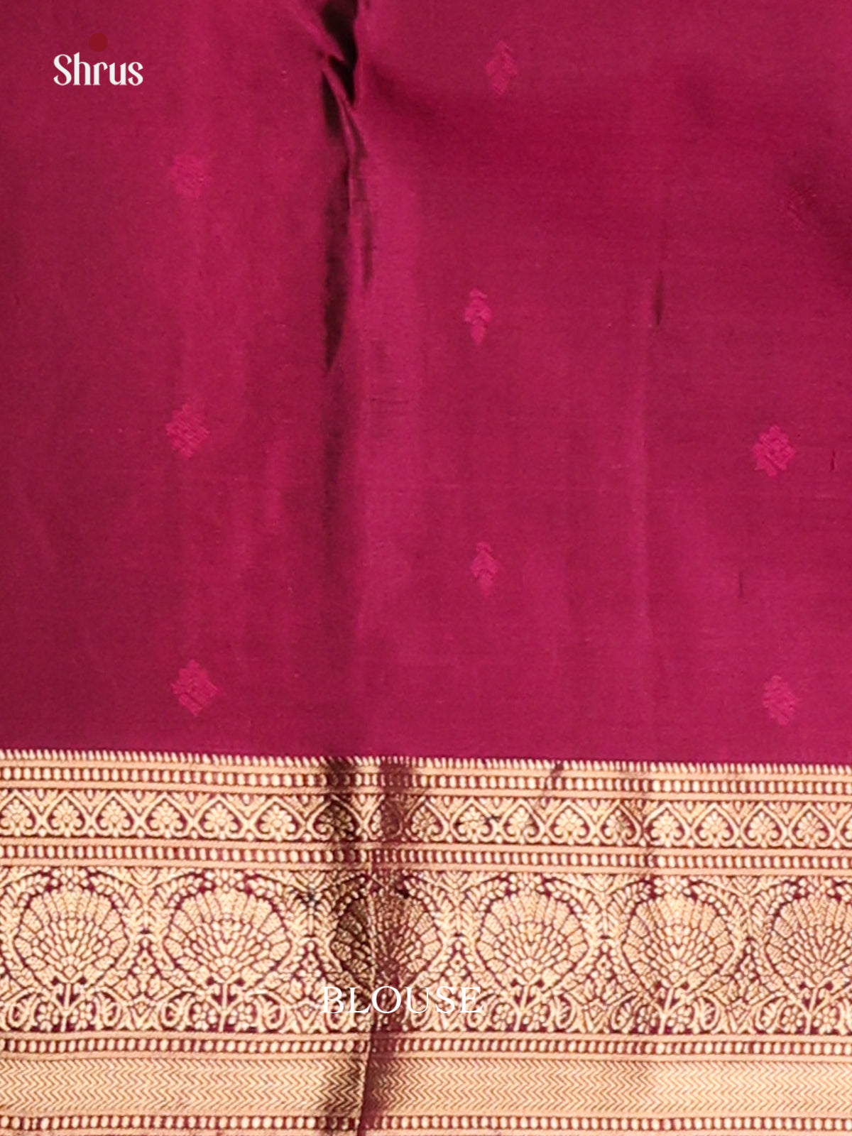 Serene Green Kanchipuram silk Saree with contrast Maroon zari border