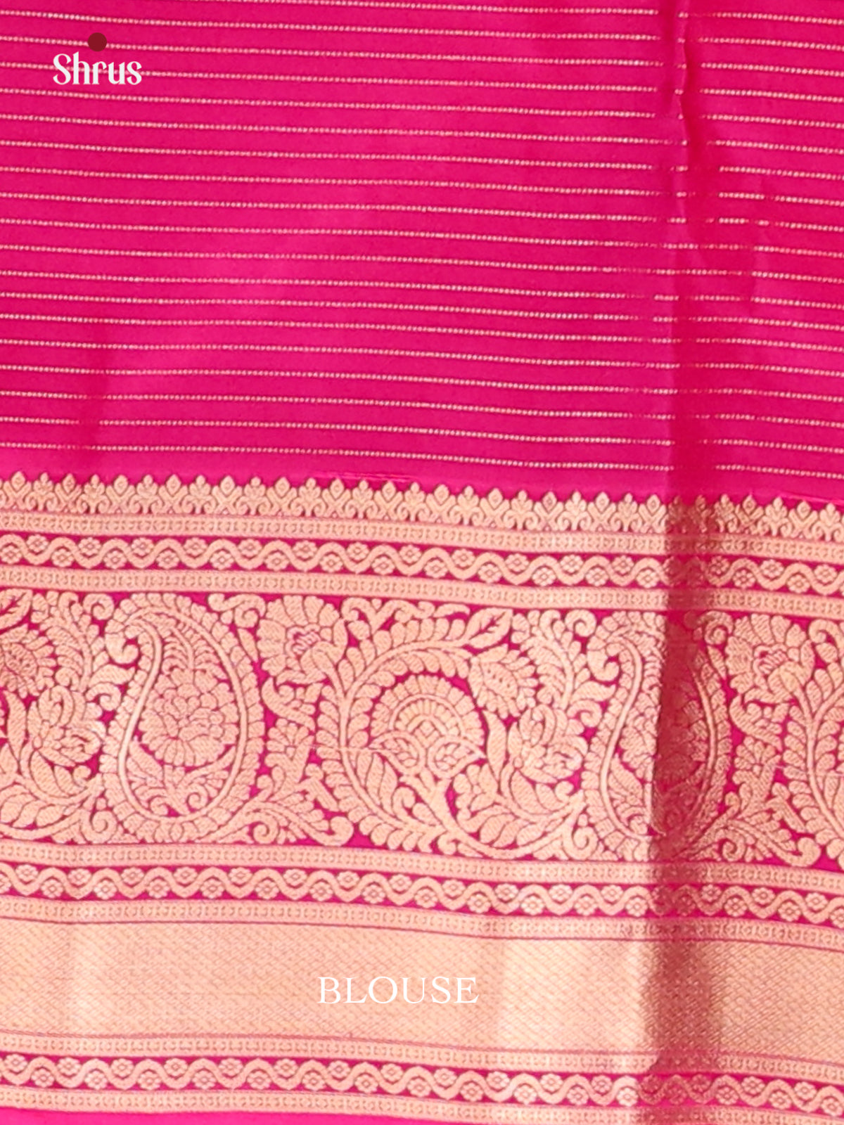 Radiant orange Kanchipuram silk Saree with zari vaira oosi checks , peacock buttas, rich border-2