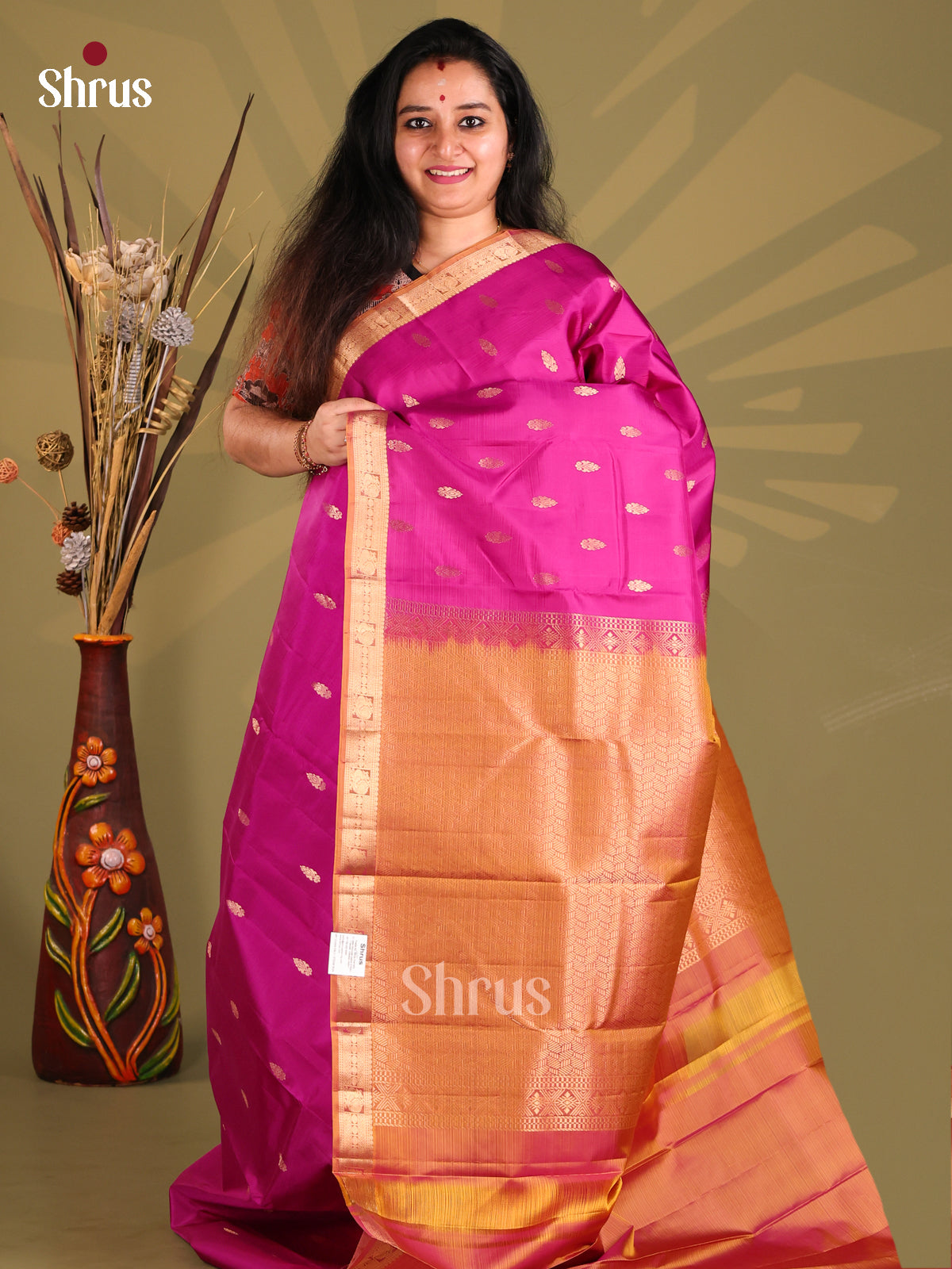 DGS11020 - Kanchipuram silk (HR) Saree