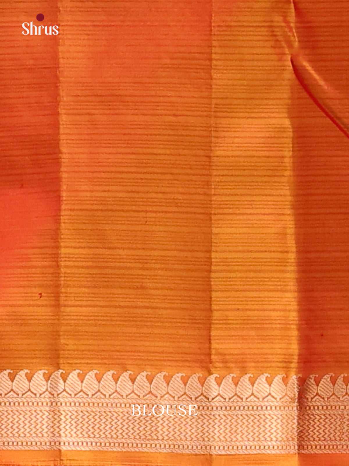 Charming Red Kanchipuram silk Saree with gold zari floral buttas