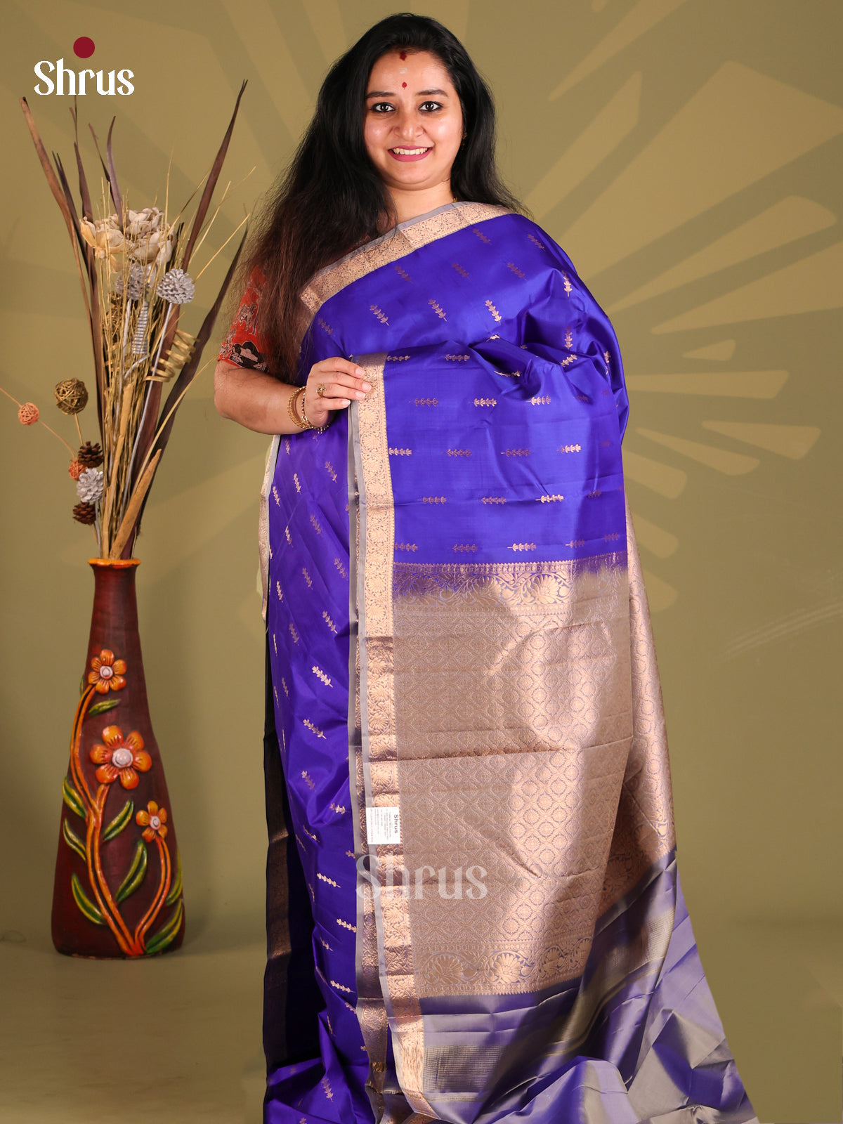 DGS11024 - Kanchipuram silk (HR) Saree