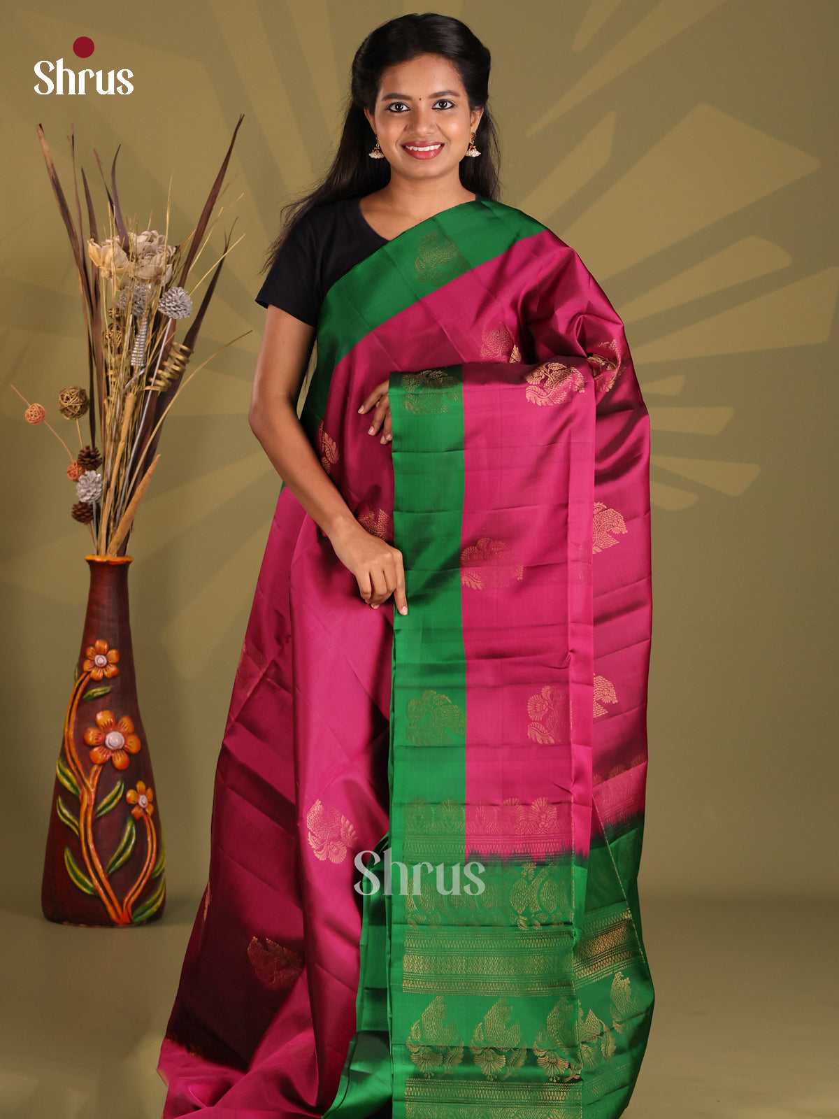 DGS11048 - Softsilk-halfpure Saree