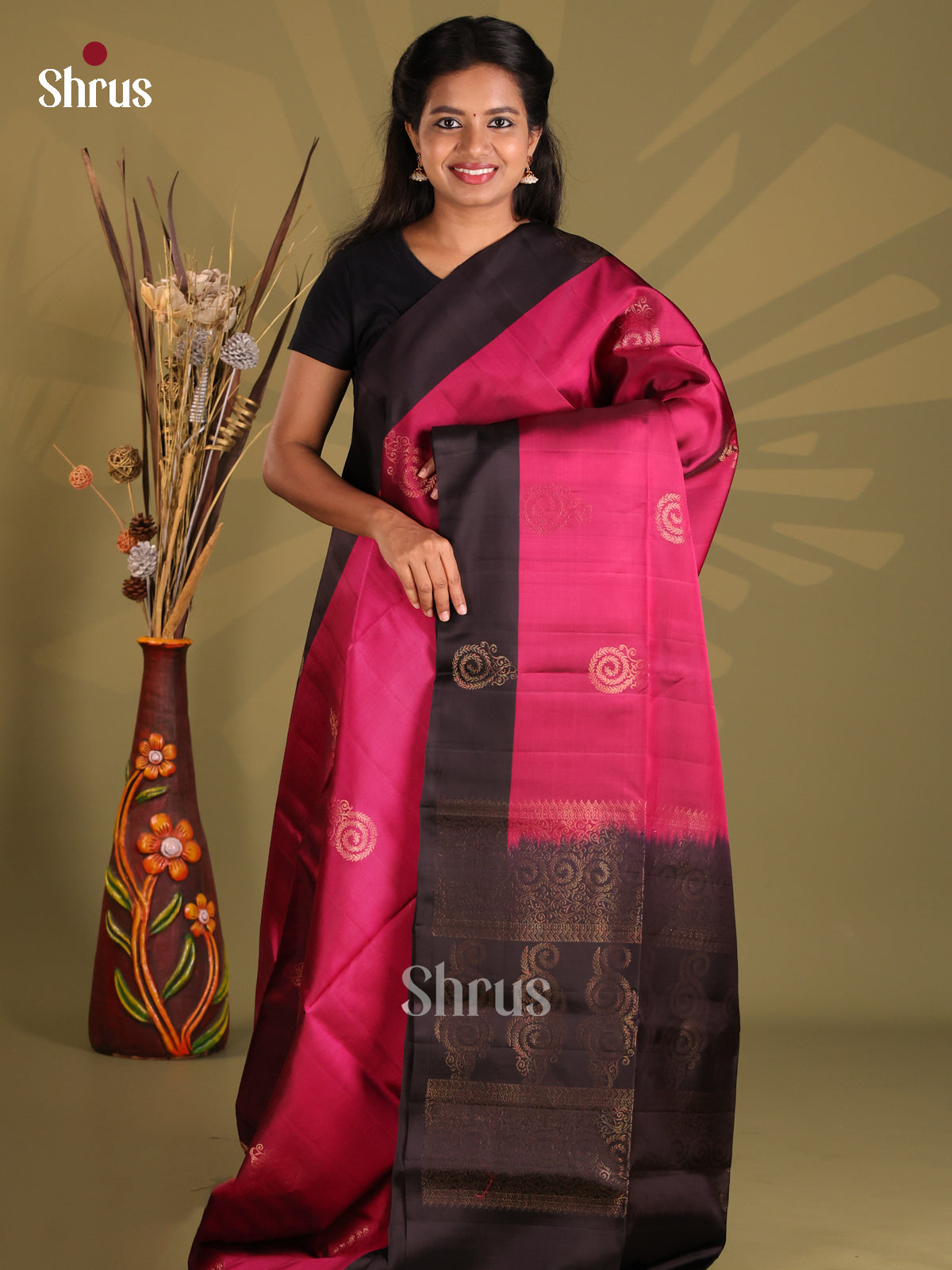 DGS11056 - Softsilk-halfpure Saree