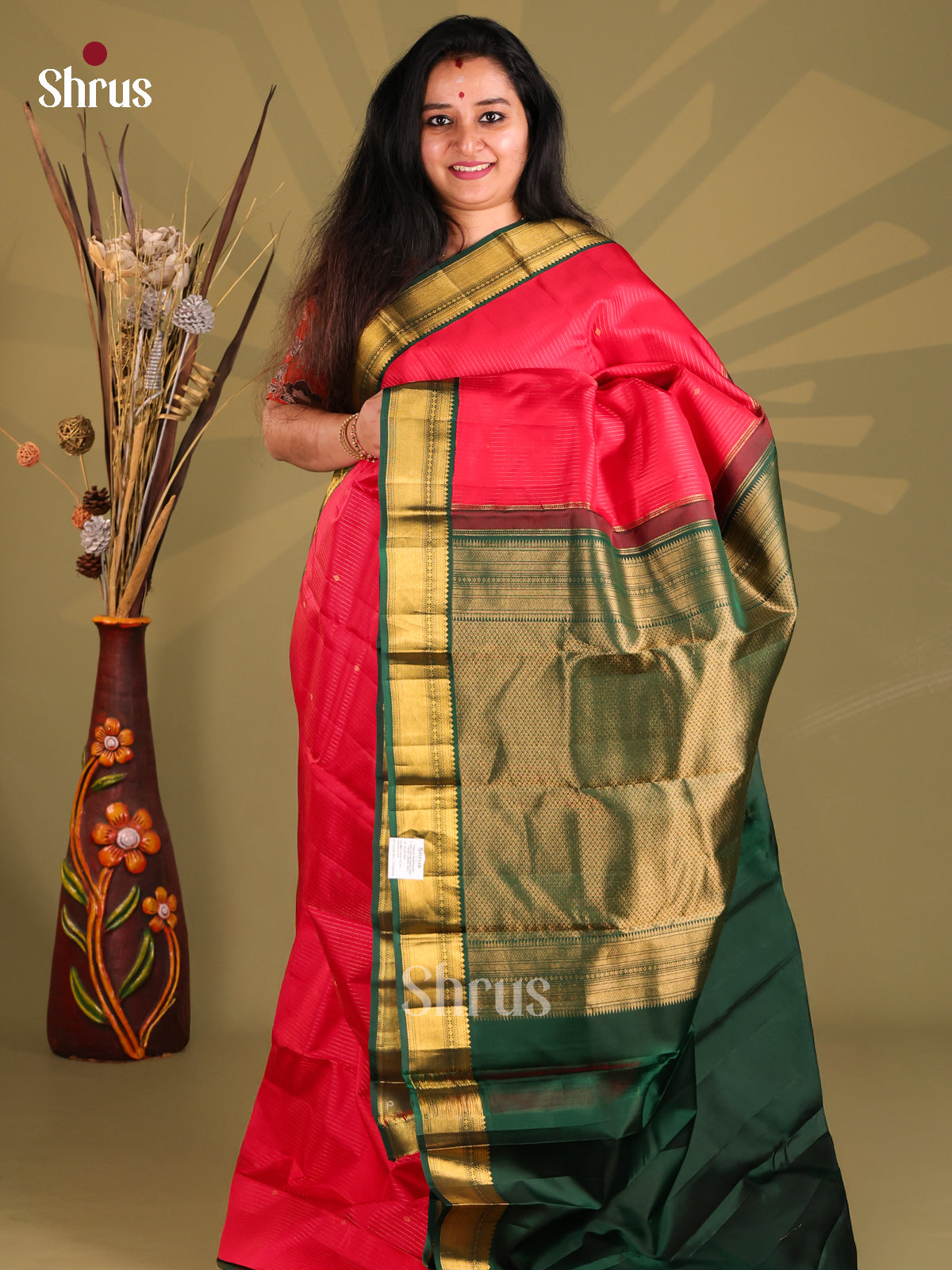 DGS11083 - Kanchipuram silk (HR) Saree